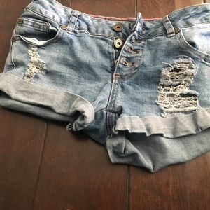 🐬🐬Distess mini shorts🐳🐳